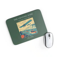 Thumbnail for VINTAGE G4324 - The Channel Dare - Designed Mouse Pads design on darkgreen rectangle