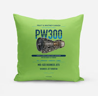 Thumbnail for PW300 design on light green pillow
