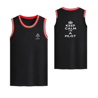 Thumbnail for Customisable Keep Calm I'm A Pilot Basketball Print - view 4