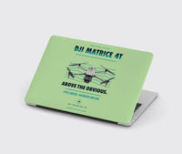 Thumbnail for DJI Matrice 4T design on light green MacBook case