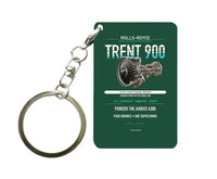 Thumbnail for TRENT 900 Key Chain design on dark green key chain
