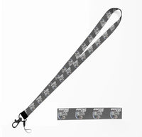 Thumbnail for Boeing 737+Text & CFM LEAP-1 Engine lanyard - gray