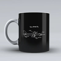 Thumbnail for Customisable How Planes Fly Mug - view 4