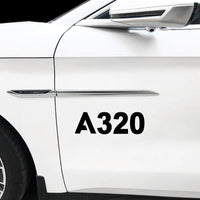Thumbnail for Airbus A320 Car Sticker - view 4