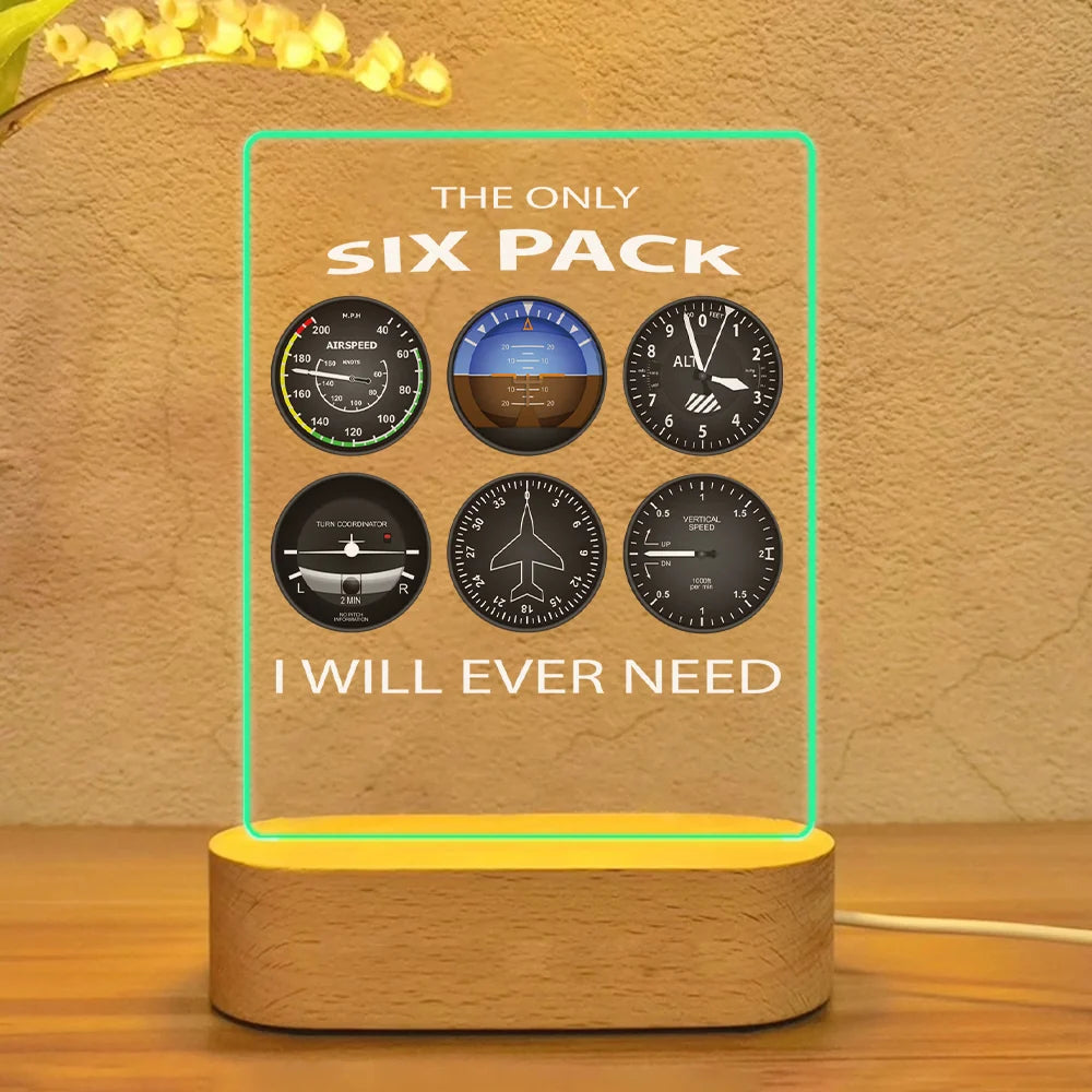 Customisable Only Six Pack I Will Lamp - view 4