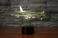Thumbnail for Customisable Airbus A340 3D Lamp - view 5
