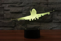 Thumbnail for Customisable Boeing 747 3D Lamp - view 5