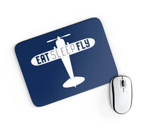 Thumbnail for Eat Sleep Fly & Propeller Mouse Pad - view 4