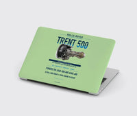 Thumbnail for TRENT 500 design on light green MacBook case