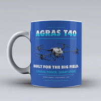 Thumbnail for Agras T40 Mug design on blue dji