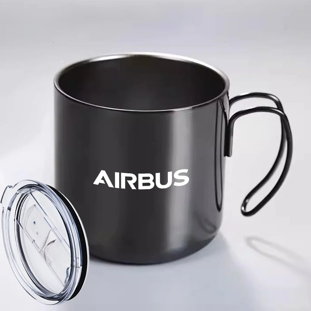Customisable Airbus & Text Mug - view 4