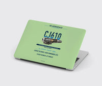 Thumbnail for CJ610 design on light green MacBook case