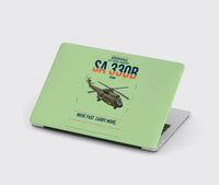 Thumbnail for Aérospatiale SA 330B Puma design on light green MacBook case