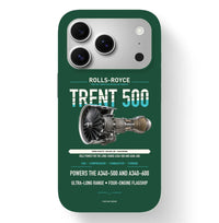 Thumbnail for TRENT 500 Case design on dark green iphone case