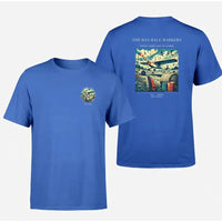 Thumbnail for VINTAGE G4387 - The Hay Bale Markers - Double-Side T-Shirt design on blue double side t shirt