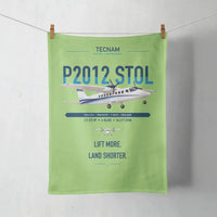 Thumbnail for Tecnam P2012 STOL design on light green towel