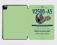 Thumbnail for V2500-A5 design on light green ipad tablet case