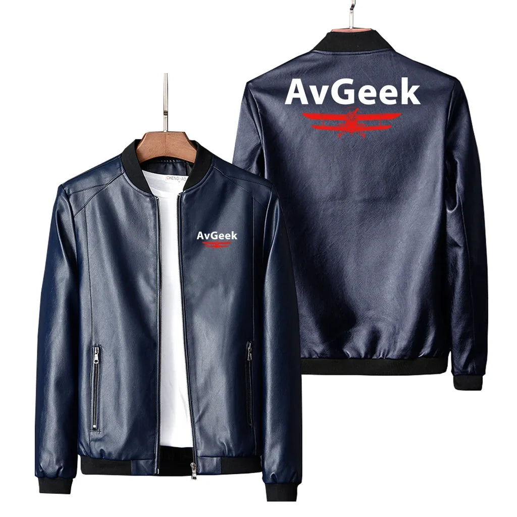 Avgeek Leather Jacket - view 4