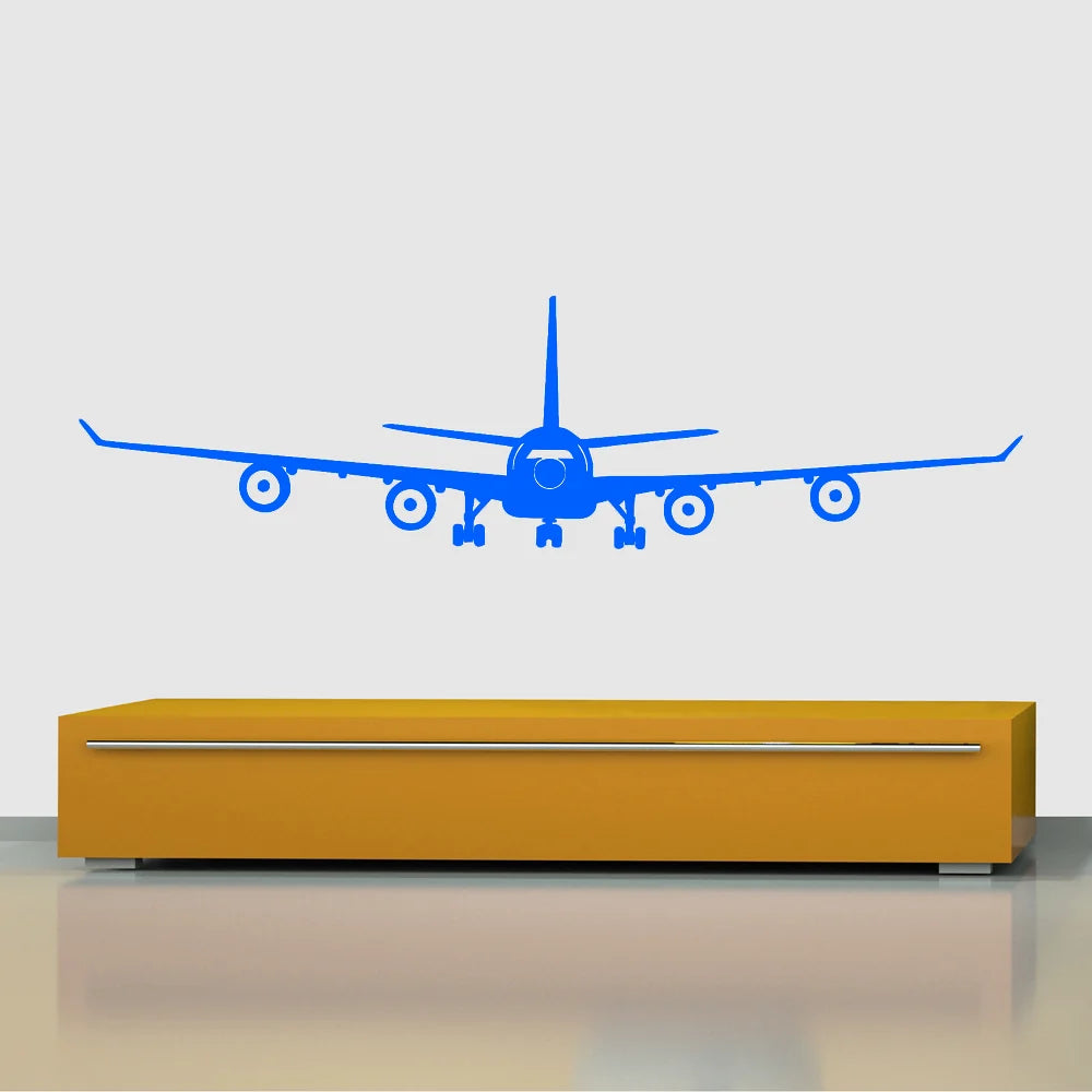 Airbus A340 Wall Sticker - view 5
