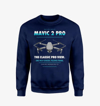 Thumbnail for DJI Mavic 2 Pro design on navy blue sweatshirt