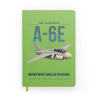 Thumbnail for A-6E Intruder design on light green notebook