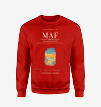 Thumbnail for Midland International Air and Space Port MAF Sweatshirt - Red