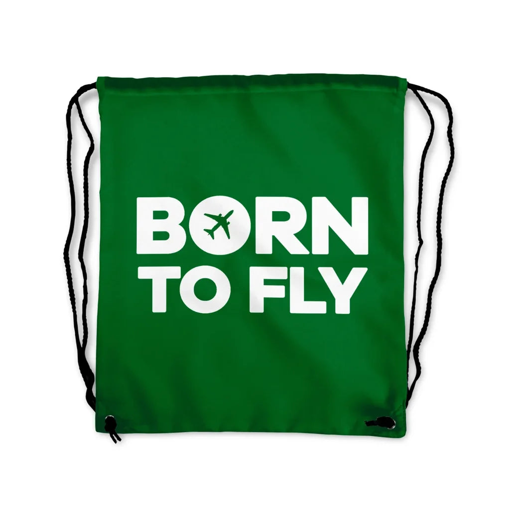 Born to Fly Drawstring Bag - view 4