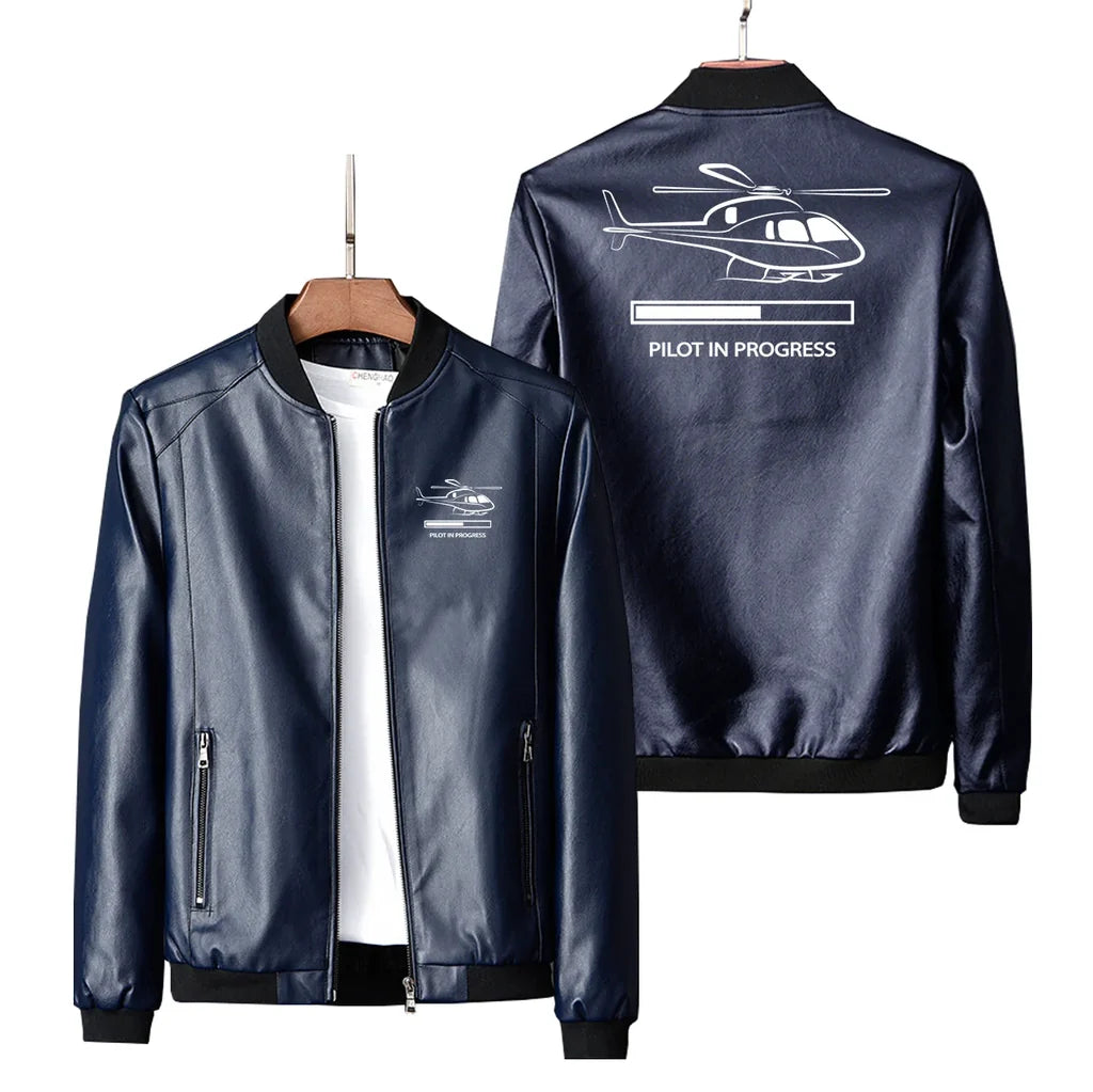 Helicopter Leather Jacket - view 4