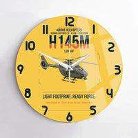 Thumbnail for Airbus Helicopters H145M LUH SOF design on yellow no frame wall clock