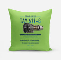 Thumbnail for TAY 611-8 design on light green pillow