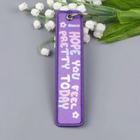 Thumbnail for I HOPE YOU FEEL PRETTY Key Chain - view 4