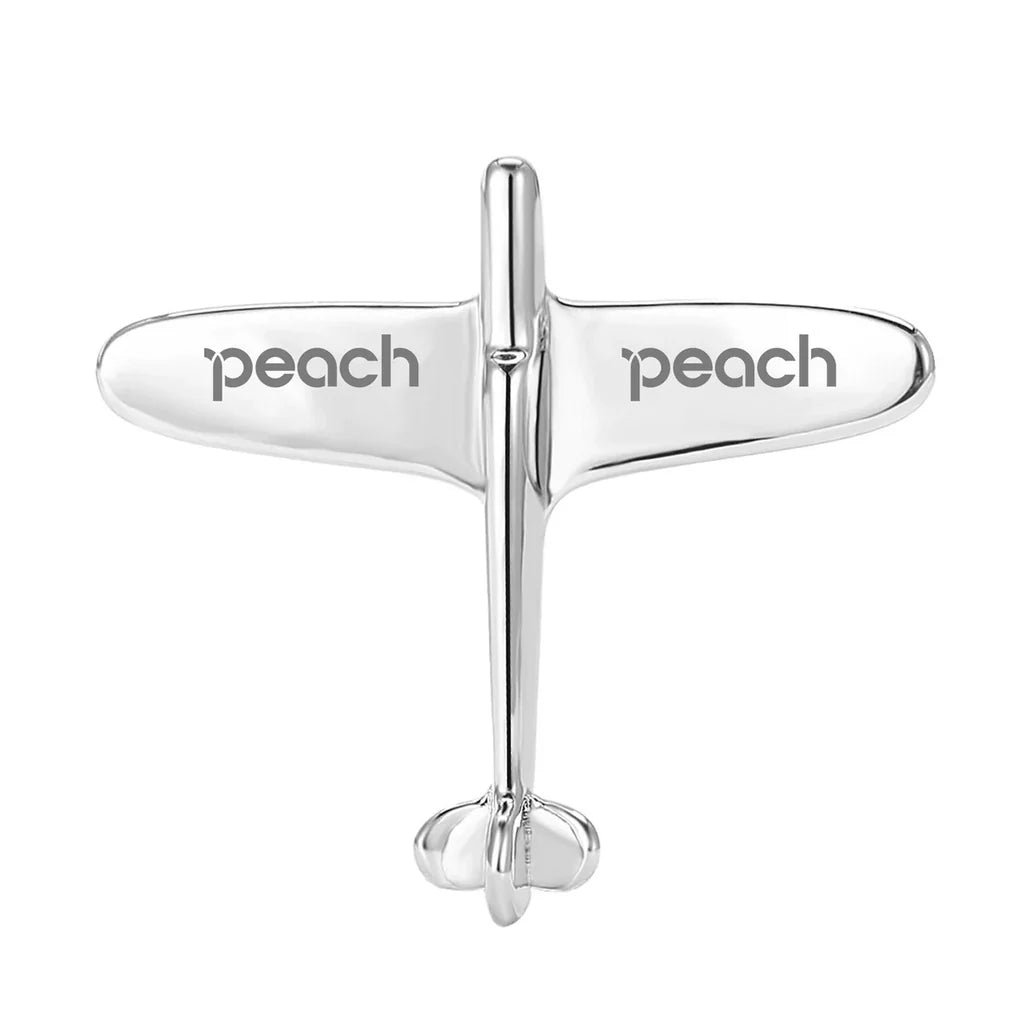 Airplane Shape Brooch - view 4