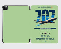 Thumbnail for Boeing 707-320C design on light green ipad tablet case