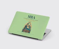 Thumbnail for Moi International Airport (MBA) design on light green MacBook case