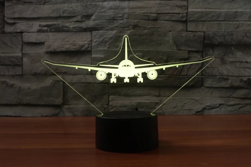 Customisable Boeing 787 3D Lamp - view 5