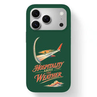 Thumbnail for SIGNAL 592 - Hospitality Above The Weather - MagSafe iPhone 17 Pro design on dark green magsafe iphone 17 pro