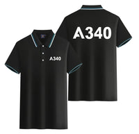 Thumbnail for Customisable Airbus A340 Polo Shirt - view 4
