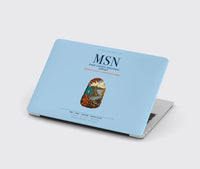 Thumbnail for Dane County Regional Airport Madison (MSN) design on light blue MacBook case