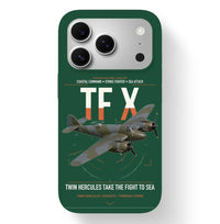 Thumbnail for Bristol Beaufighter TF X design on dark green magsafe iphone case, for iPhone 17 Pro