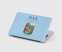 Thumbnail for Oaxaca International Airport (OAX) design on light blue MacBook case