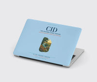 Thumbnail for The Eastern Iowa Airport Cedar Rapids (CID) design on light blue MacBook case