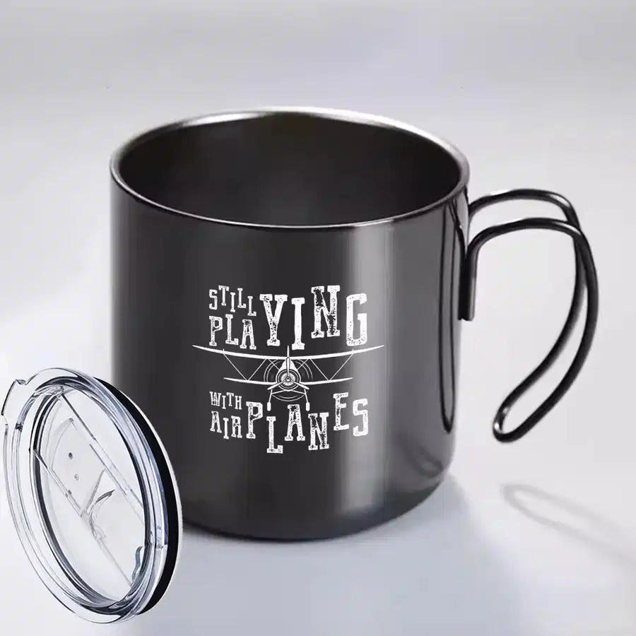 Customisable Still Playing With Airplanes Mug - view 4