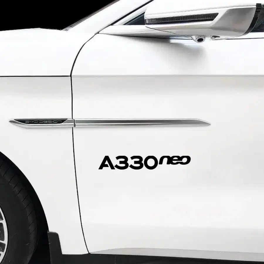 Airbus A330 Car Sticker - view 4