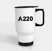 Thumbnail for Customisable Airbus A220 Travel Mug - view 4