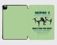 Thumbnail for DJI Inspire 2 design on light green ipad tablet case
