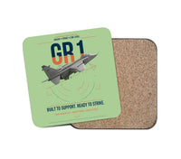 Thumbnail for SEPECAT Jaguar GR1 design on light green 1 piece coaster