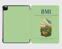 Thumbnail for Central Illinois Regional Airport (BMI) design on light green ipad tablet case