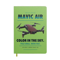 Thumbnail for DJI Mavic Air design on light green notebook