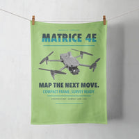 Thumbnail for DJI Matrice 4E design on light green towel