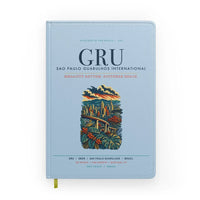 Thumbnail for Sao Paulo Guarulhos International Airport (GRU) design on light blue notebook